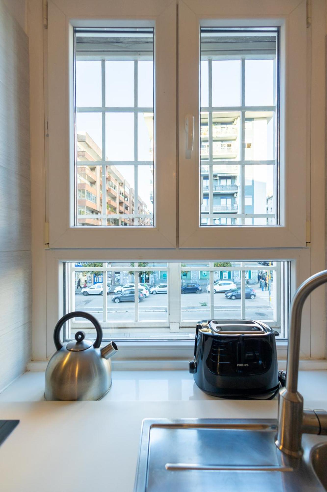 Ottoboni Apartment, 4 Persone, Balcone, Wi-Fi, Stazione Tiburtina 로마 외부 사진